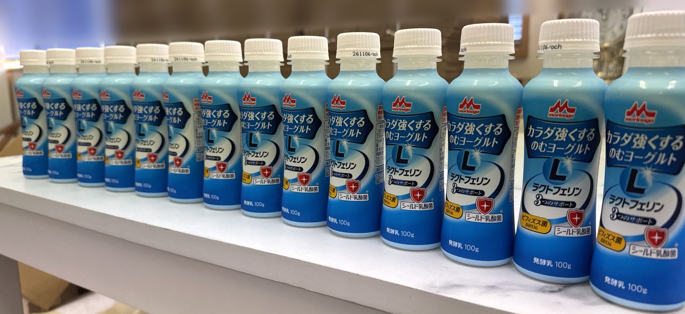 1回のお届け分の14本のヨーグルト